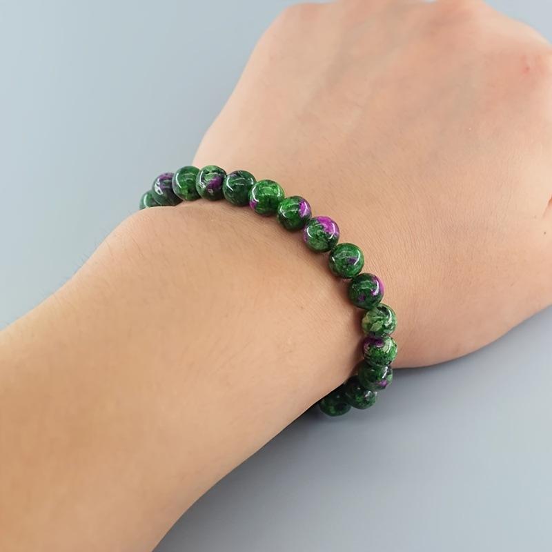 JYL TS Bracelet Blue Bead  Elegant Design Feng Shui Grace & Fortune T154 серо голубой