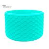 Reusable Silicone Bottle Boot Cup Boot, Fish Scale Pattern Decor, Soft Elastic Water Anti Scratch Accessory Protective Sleeve, Anti-Slip Bottom Cover