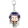 Anime Classics K-Pop Demon Hunters Huntr-X Keychain Pendant Acrylic Key Ring Fan Art Self-Made Collectible Gift