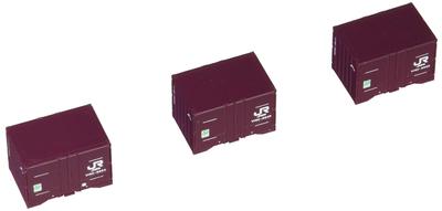 TOMIX N Gauge V19C Type Container New Paint 3 Pieces 3154 Railway Model Supplies