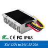 100V 90V 60V 72V 84V 48V 36V'den 24V 20A 15A'e Düşürücü DC Güç Dönüştürücü Voltaj Besleme Modülü Adım Aşağı Regülatör Araç Araba