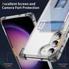 For Samsung Galaxy S23+ Case Reinforced Corners TPU + Acrylic Phone Cover with Kickstand Card Holder