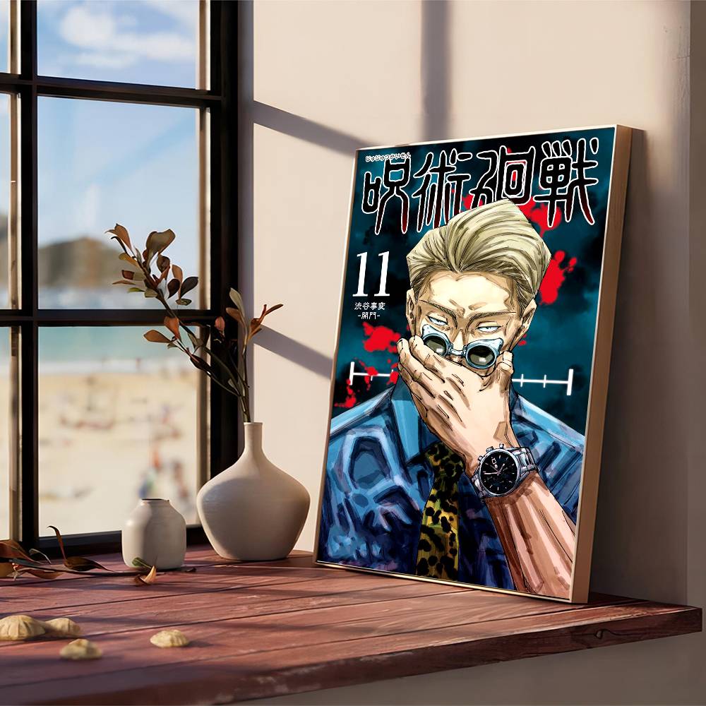 Anime J-Jujutsu K-Kaisen Good Quality Prints and Posters Waterproof Paper Sticker Coffee House Bar Posters Wall Stickers