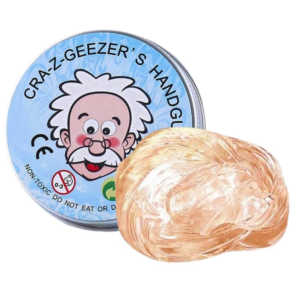 Świecąca Plastelina z Kryształami Ciekłymi Wielokrotnego Użytku Kolorowa Glinka DIY Ręcznie Robiona Sensoryczna Zabawka Fidget Odstresowująca Plastelina do Ugniatania Ręczna Guma z Puszką