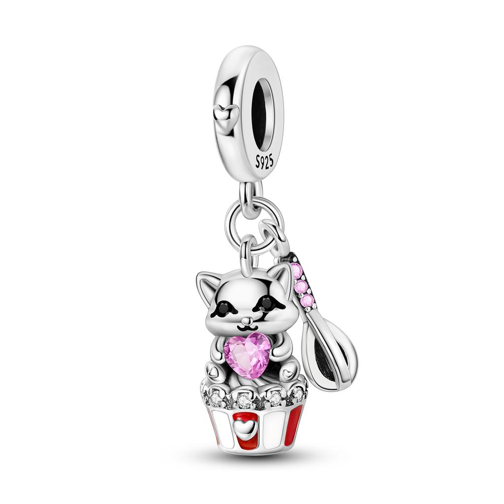 Nowości Zawieszki Koraliki Miedziane Pasujące do Oryginalnej Bransoletki Biżuteria Dla Kobiet DIY Impreza