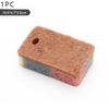Esponja para lavar platos, pulpa de madera, Color algodón, esponja de limpieza mágica para eliminar óxido, cepillos, herramienta de lavado de cocina, 1/5/10 Uds.