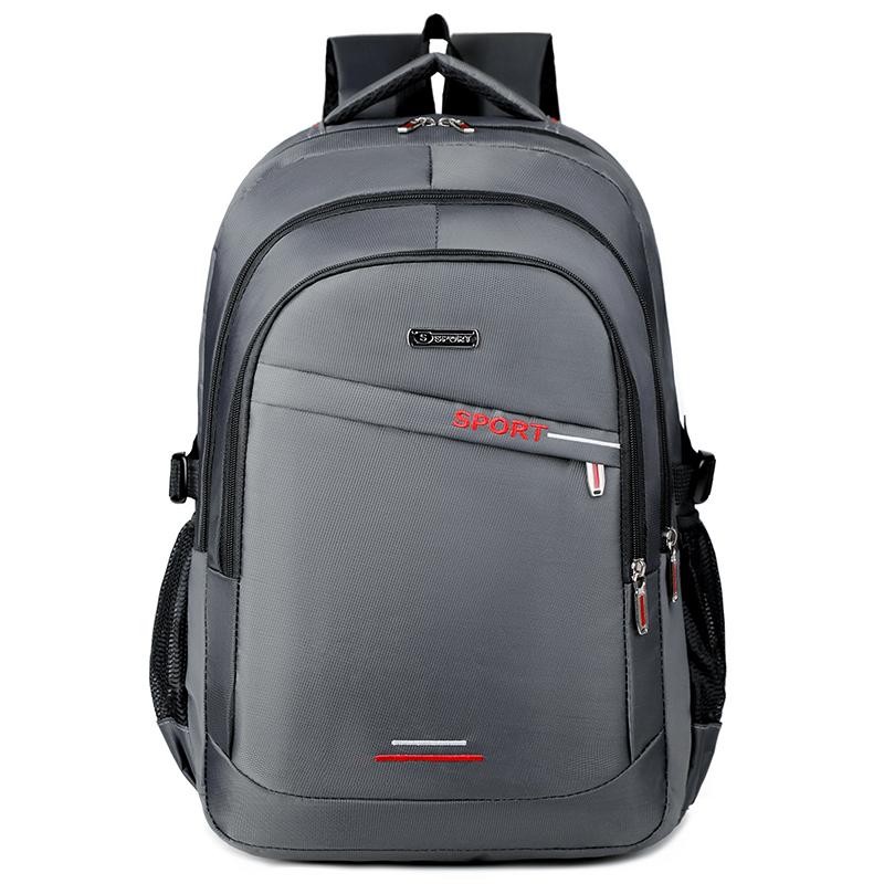 

5-Layer Men S Backpack - Durable, Waterproof, Multifunctional Design, With Bottle Strap - Perfect For Outdoor Activities, Busine серый