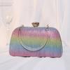Pochette de soirée mode avec fermeture à fermoir pour femmes