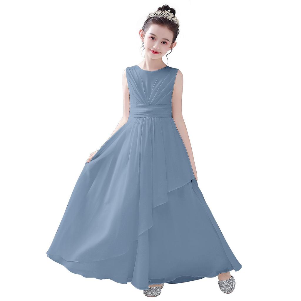 Girls' Performance Dress for Children's Orchestra and Poetry Recitations