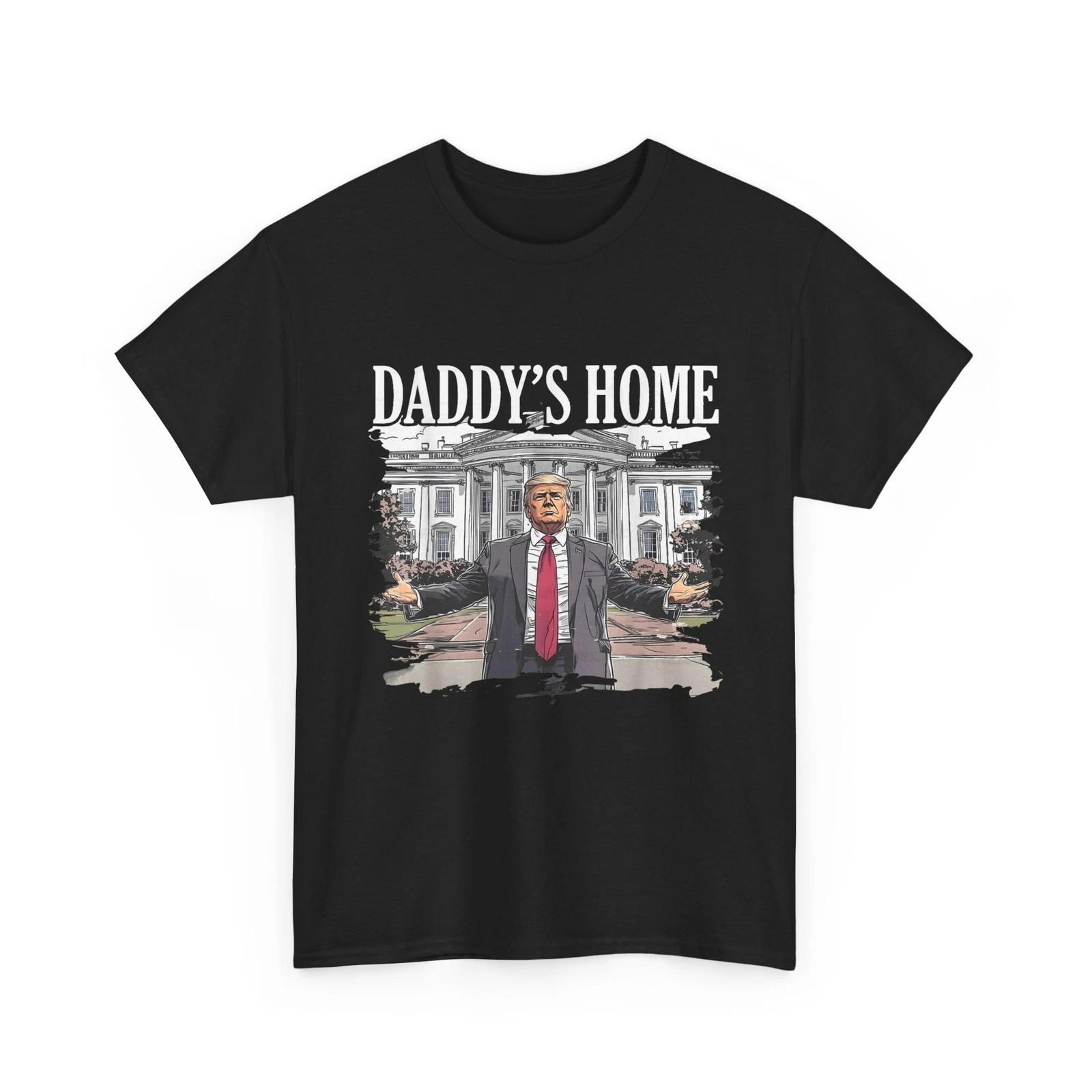 Trump Daddys Home White House 2024 T shirt 3XL