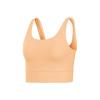 Yoga Luxe Haut Court Débardeur Femmes Hauts Rose Orange CV0577-734