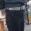 Belt Accessories Punk Style Rivet Belt Zinc Zinc Alloy Pin Buckle Wide Belt for Girdles  Female Men