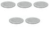 Set of 5 12cm Round Stone Grill Plates Steak Grilling and Base Plate Sold Made In Setomonohonpo [12x1cm] Plates, Stone, Stove, Plate, Separately,