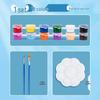 Hand-Painted Pebble Set for Kids - DIY Art & Craft Kit