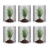 6 Pack Plant Protector from Animals 12.6'' Dia. X 14'' H Metal Plant Cage