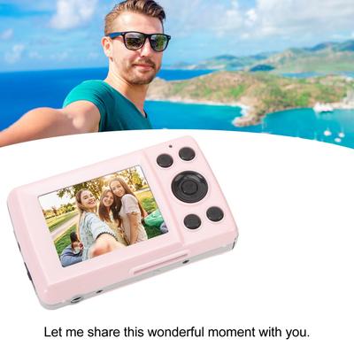 2.4 Zoll Tragbare Kamera 16X Digitalzoom 1080P 16MP Autofokus Mehrachsenstabilisierung Digitalkamera für Fotografie Video
