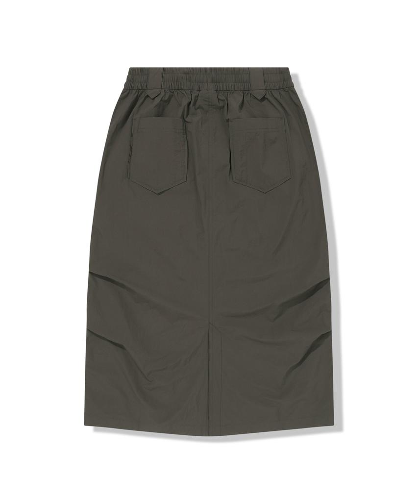 BBC EARTH Women'S Pocket Parakeet Skirt Khaki