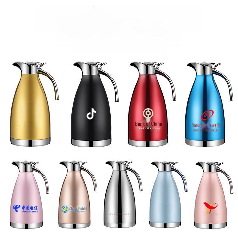 "304 Stainless Steel 2L Vacuum Insulated Thermos Pot for Cold Water or Coffee"