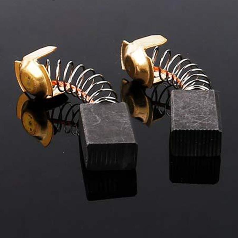 4Pcs/set Motor Carbon Brush Set Replacement Parts Angles Grinder Carbon Brush Cutting Polishing Machine Power Tool