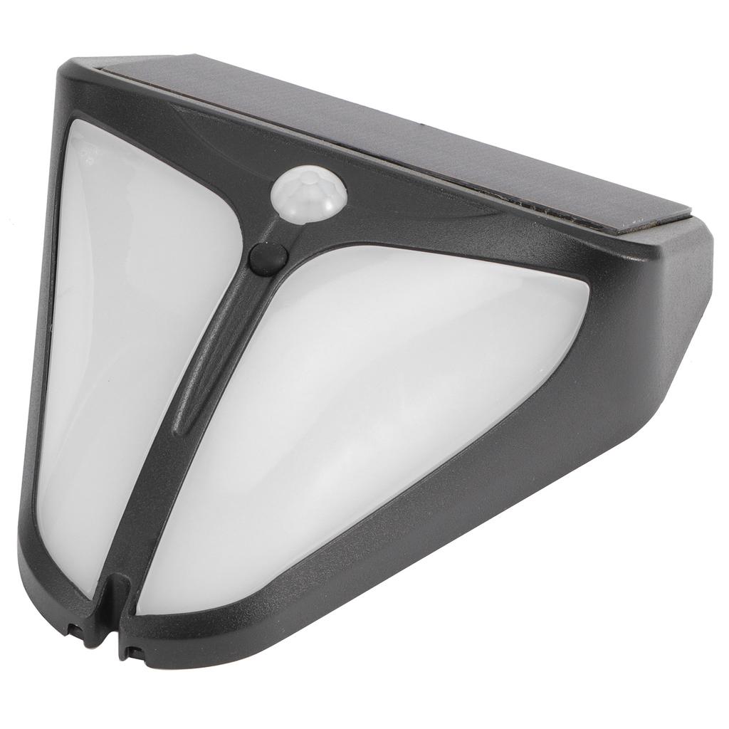 Solar Alarm Lamp Waterproof Human Body Induction Light for Outdoor Yard Farm Warehouse Fence