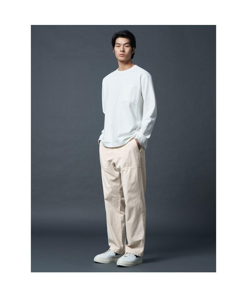SHIFT.G Semi Wide Fatigue Pants Ivory
