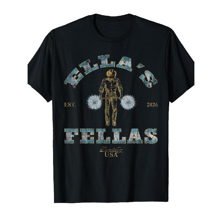 Elia s Fellas Western Cowboy Country Retro Vintage Funny T-Shirt S