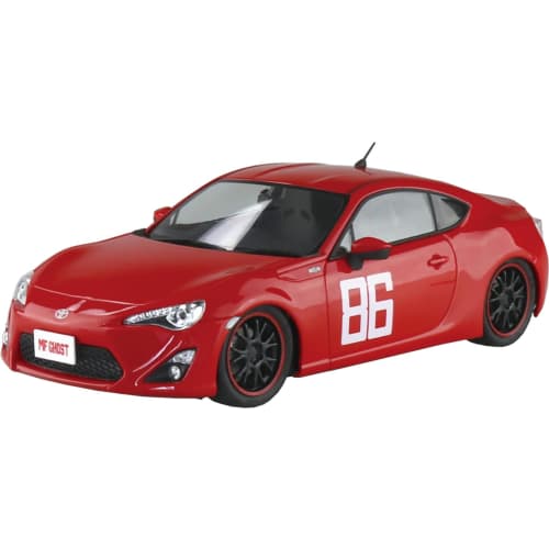 Aoshima Bunka Kyozai MF Ghost No.1 Katagiri Natsumu ZN6 Toyota 86 Volume 1 Odawara Pikes Peak Specification 1/24 Scale Plastic Model Car