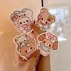 Rilakkuma Cartoon Dishwashing Sponge - Compressed Wood Pulp Cotton Scrubber