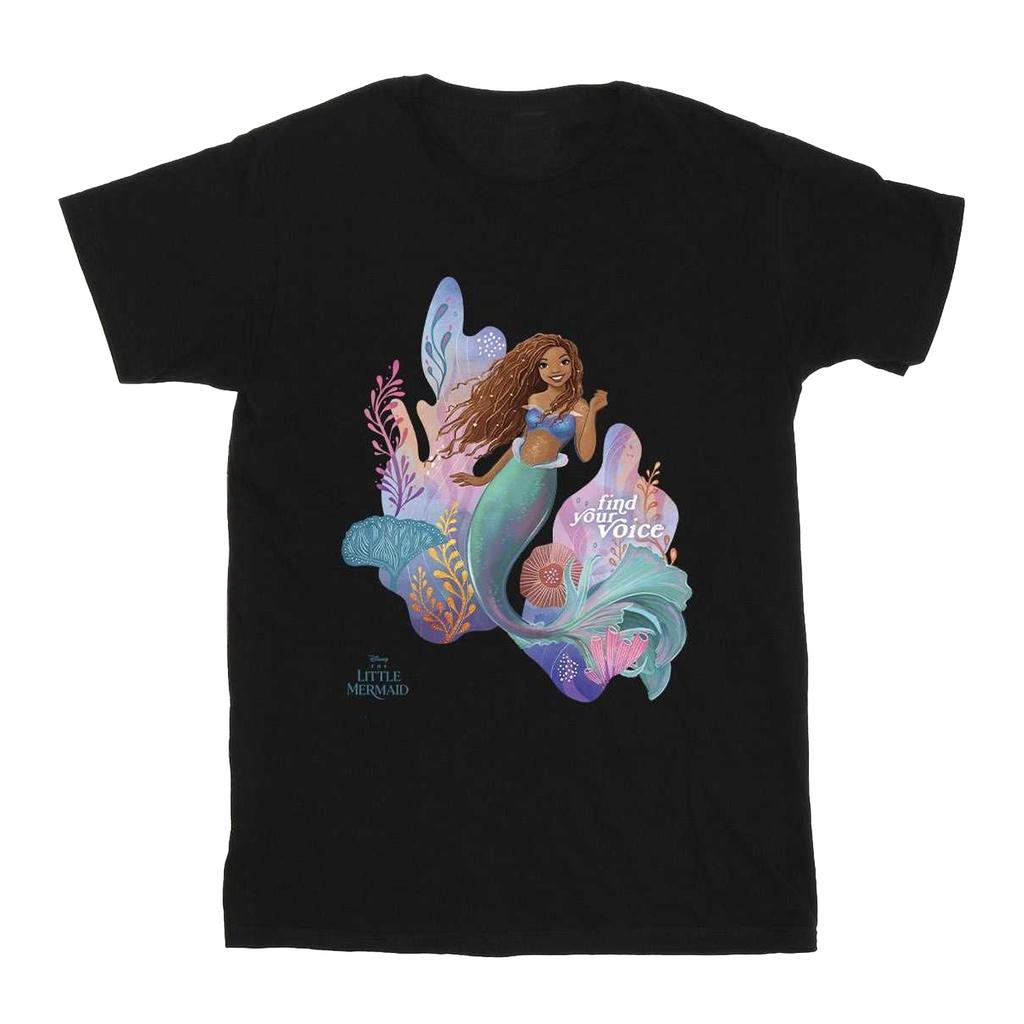The Little Mermaid Girls Voice Cotton T-Shirt