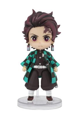 TAMASHII NATIONS Figuarts Mini Demon Slayer: Kimetsu No Yaiba Tanjiro Kamado Approximately 90mm PVC&ABS Painted Movable Figure