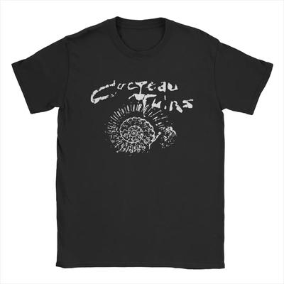 Pánske tričká Cocteau Twins Wave Bavlnené oblečenie Voľnočasové Krátky rukáv Okrúhly výstrih Tričko Potlačené tričko
