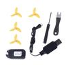 Rechargeable Mini Remote Control Aircraft with Light Quadcopter Plane Toy  Home Decor