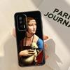 Leonardo da Vinci Mona Lisa Art Case For Xiaomi 14 15 Ultra 13T 14T 15T 17 Pro Max POCO X7 X5 X6 Pro F5 F6 F7 F8 Pro Coque