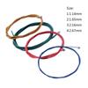 Bass Strings, 4 String Bass Strings Electric Bass Strings Quality 1.14mm-2.67mm Colorful Head Electric Bass String Sets