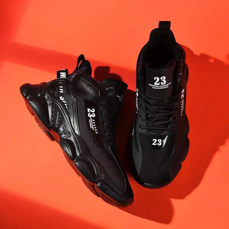 Legitimate Leather Camp Men's Shoes White Sneakers Vulcanize Men's Gym Shoes Sport Super Brand Nice 4yrs To 12yrs