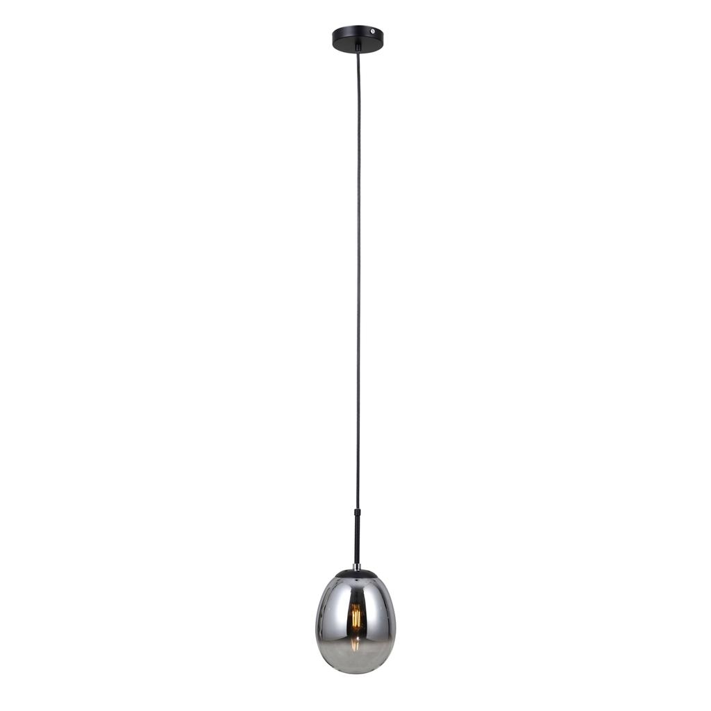 Lampa Wisząca Meolo Led Czarny Mat Italux Pnd-40825-1-Bk