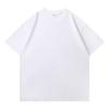 Heavy two-pin T-shirt summer loose men's half-sleeve large-size advertising shirt cultural shirt double yarn short sleeve