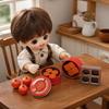 1:12 Scale Miniature Mooncake Display Model Handmade Detail Fake Food Compact