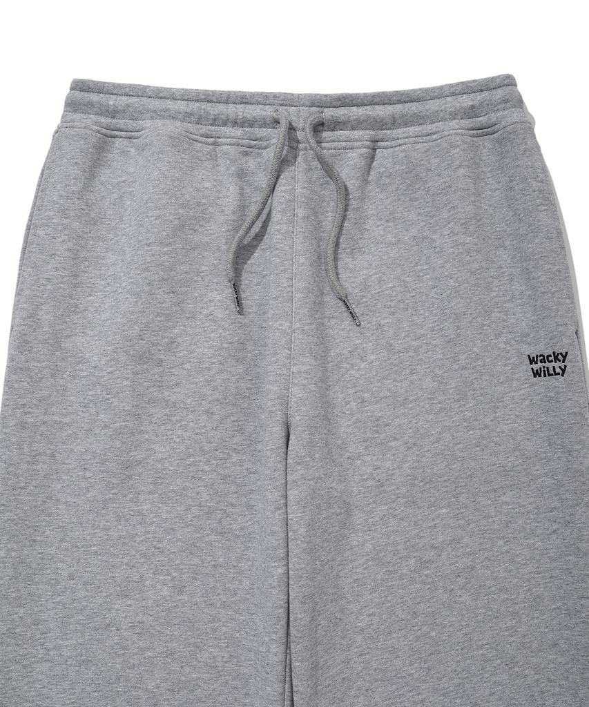 WACKY WILLY Signature Sweat Jogger Pants Grey