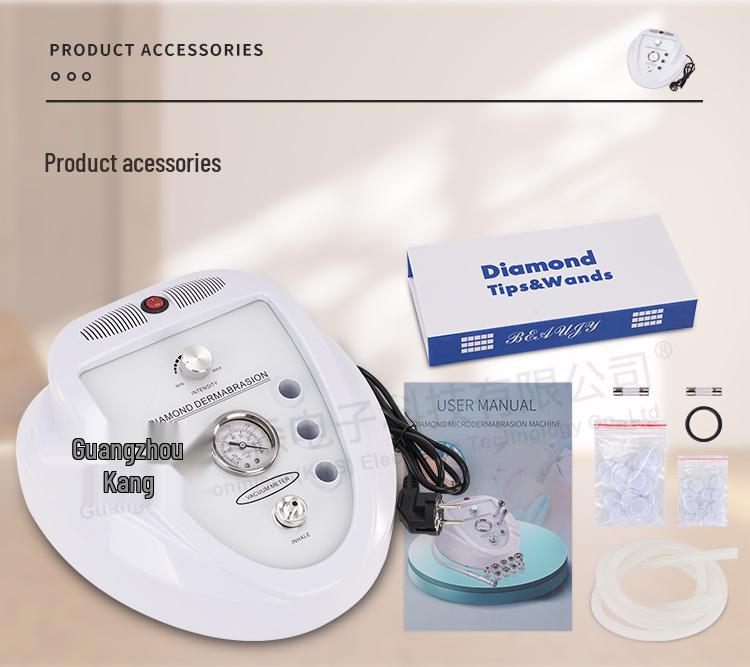 Diamond Desktop Crystal Microdermabrasion Machine for Cuticle Care