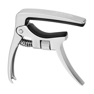 Aroma Professional Guitar Capo with Quick Trigger Adjustable and Bridge Pin Puller for Acoustic and Electric Guitars Change, Operation, Tension,