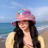 Breathable Beach Bucket Hats UV Protection Travel Panama Caps Gifts Sun Cap