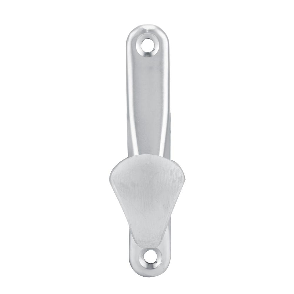 Modern Wall Mounted Coat Hook Bathroom Cloakroom Closet Clothes Rack Holder Hooks(Matte Black)