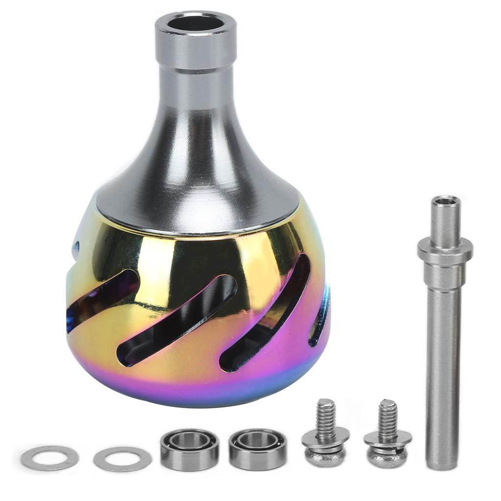 Fishing Power Knob Reel Handle Knob All Metal Colorful Fishing Accessories ReplacementL