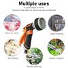 10  Modes Garden Hose Nozzle ABS,Rubber Garden Sprayer Durable Water Hose Sprayer  Flower Watering
