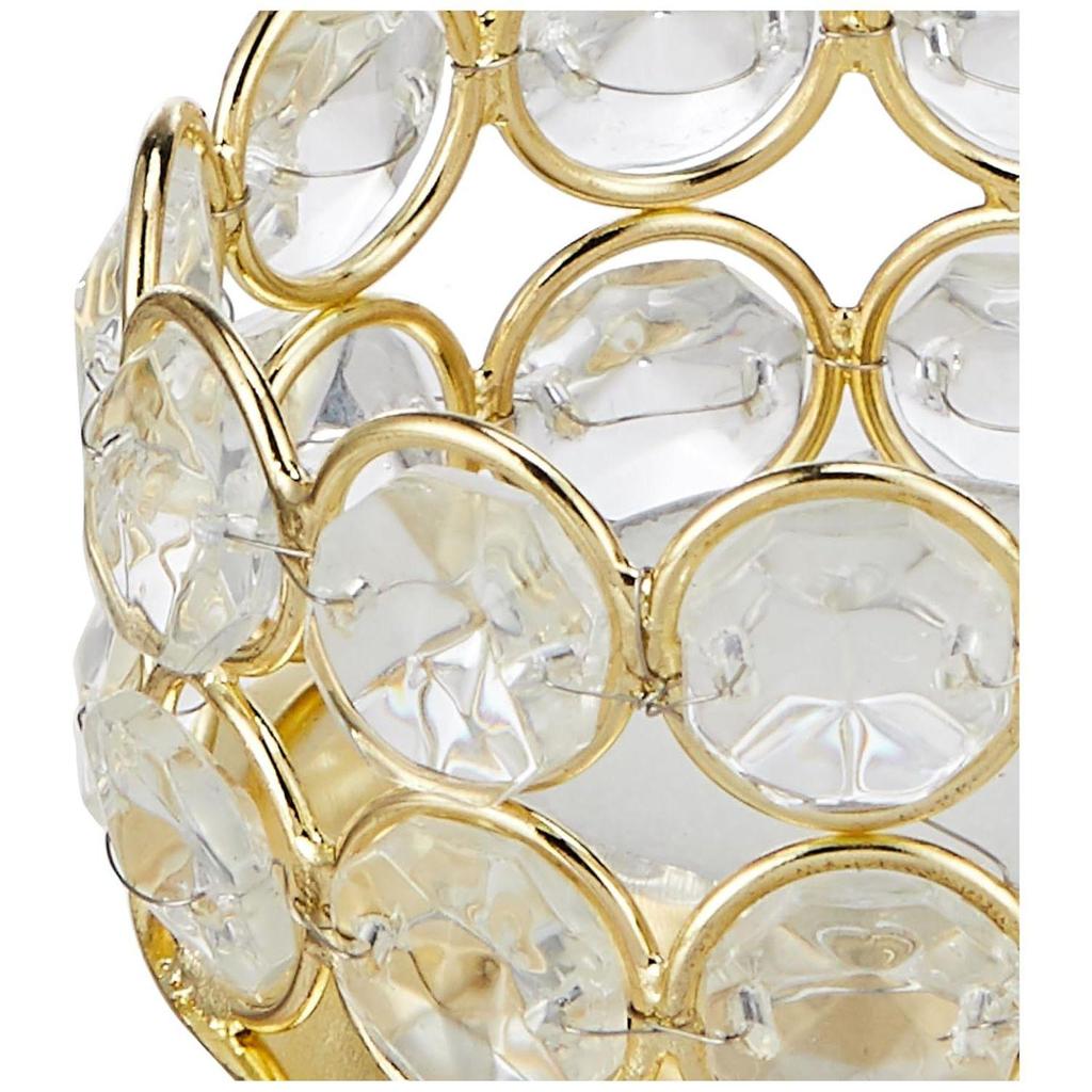 Kristall Teelichthalter | Votivschale für Heimdeko & zum Verschenken (2er-Pack)