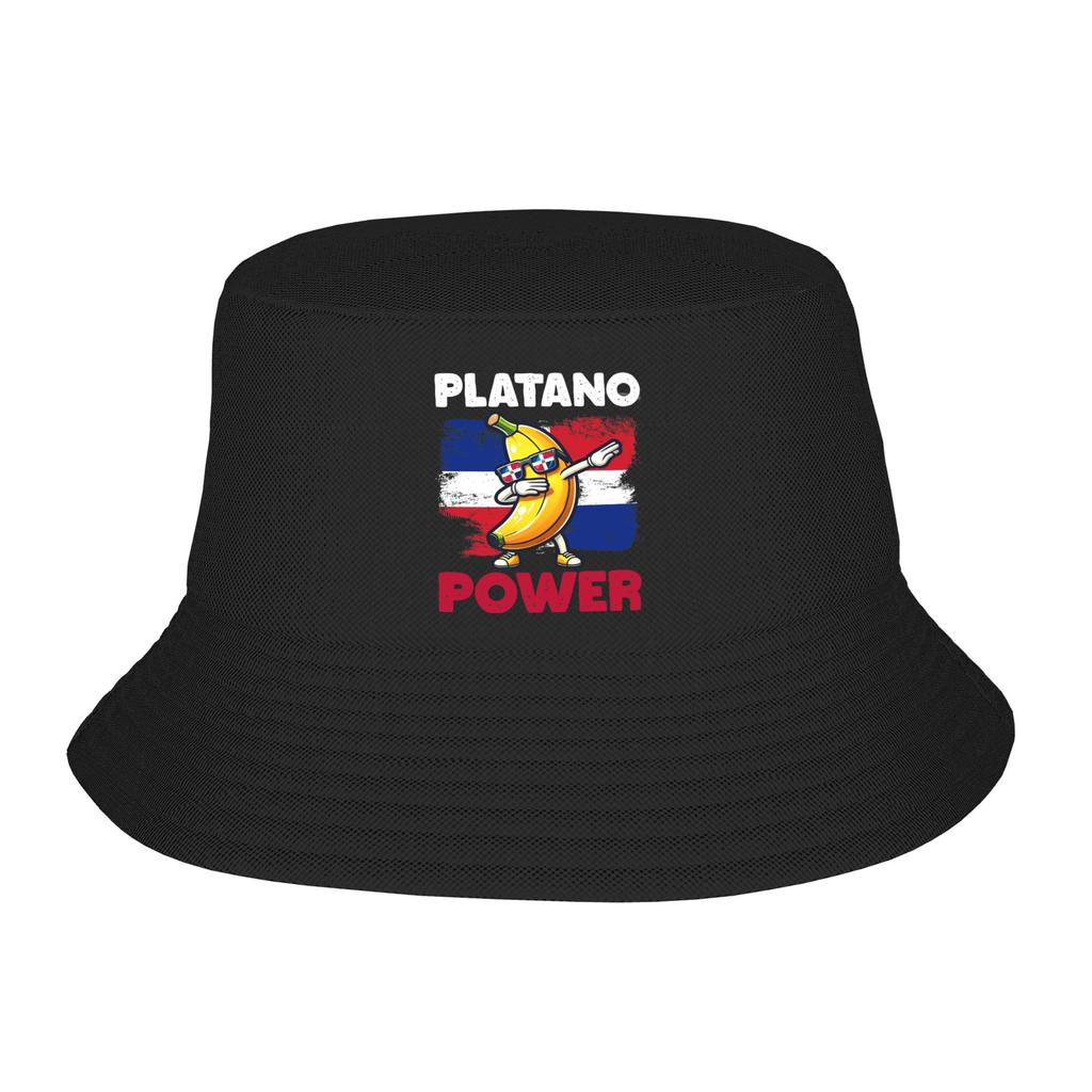 Dominican Republic Flag Hispanic Heritage Bucket Hat For Men Beach Floppy Hat Street Foldable For Camping Fishing Caps Bob Hat