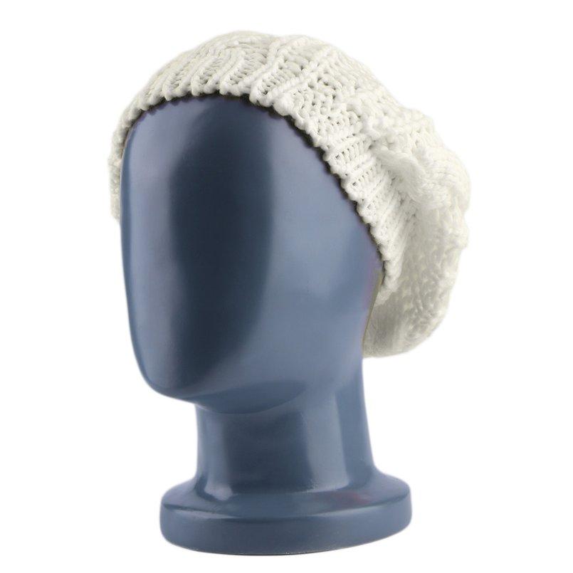 SZW Fashion Women's Lady Beret Braided 