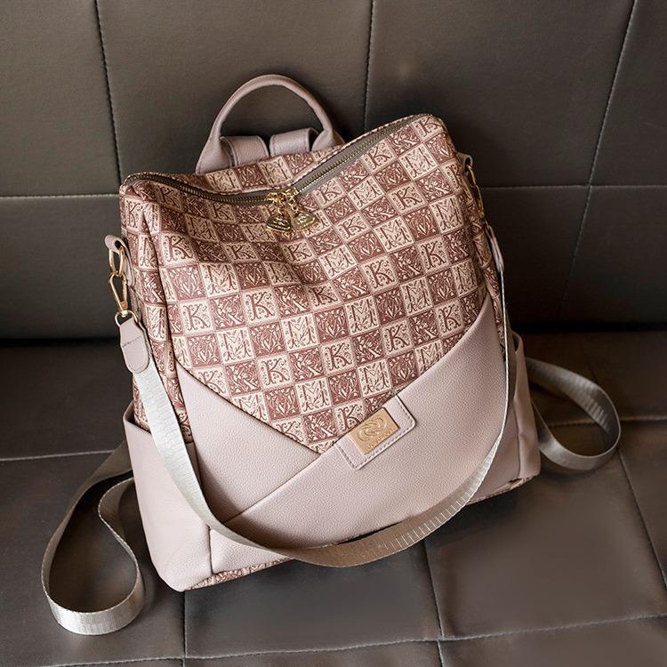 

ФланельНовый стиль, женский, большой емкости, модный и универсальный рюкзак для женщин, легкий для ношения на одном плече