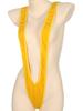Deep V Neck Monokini One-Piece Bathing Suit Swimsuit Solid Color Bodysuit Swimwear Underwear Women Beach Wear